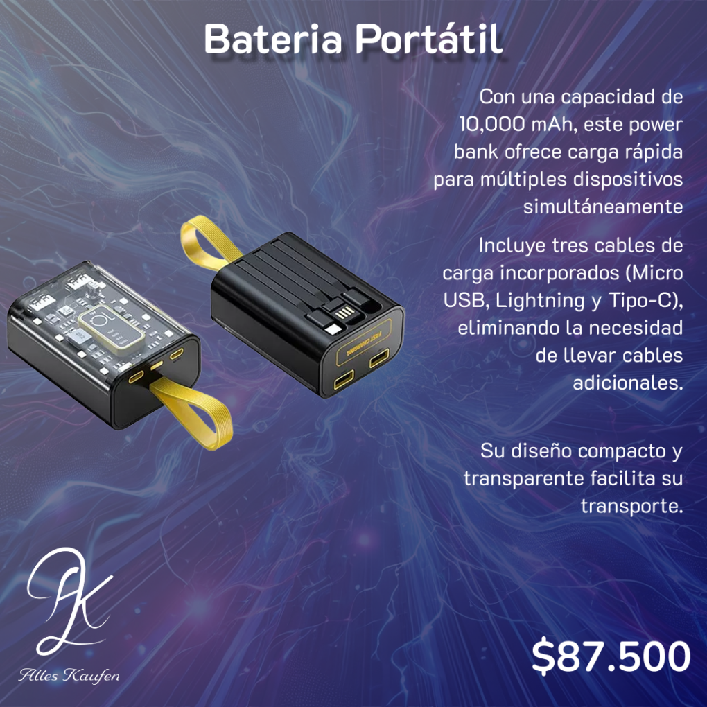 Batería Portátil - Imagen 2
