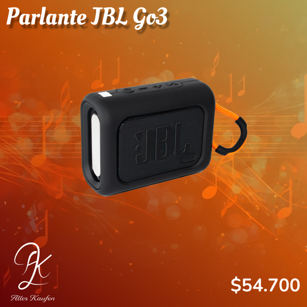 Parlante JBL Go3